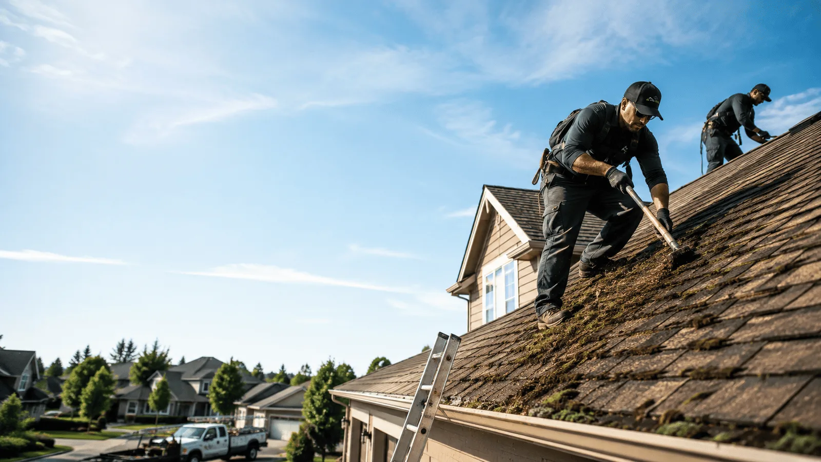 Roof Moss Removal in Surprise, NY near me